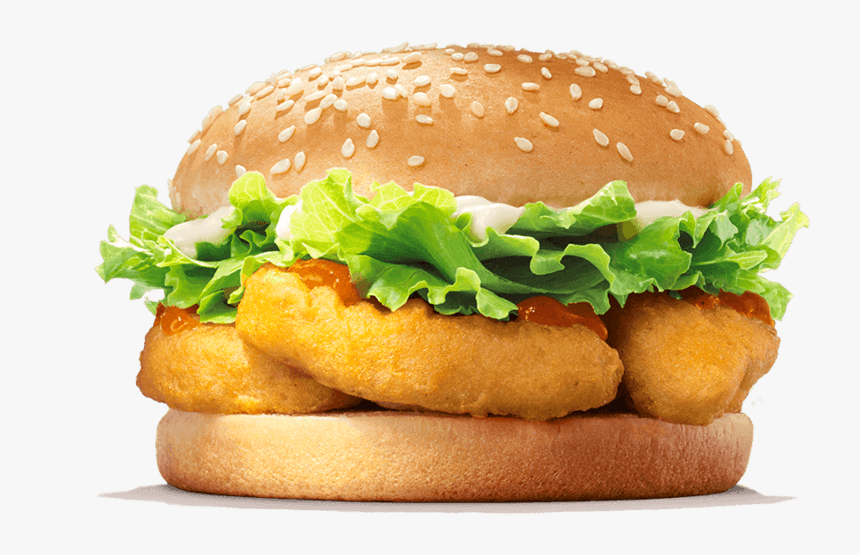 Chicken Nugget Burger, HD Png Download
