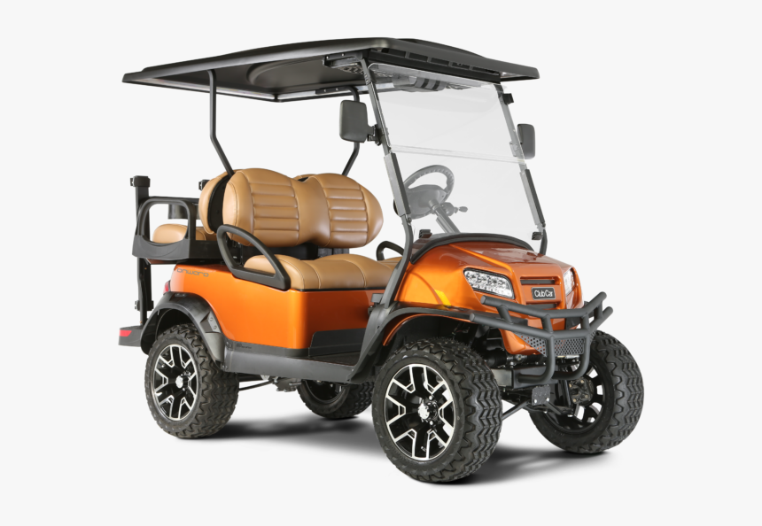 Onward Lifted 4 Passenger Passenger Side Front Orange - Club Car Onward Orange, HD Png Download