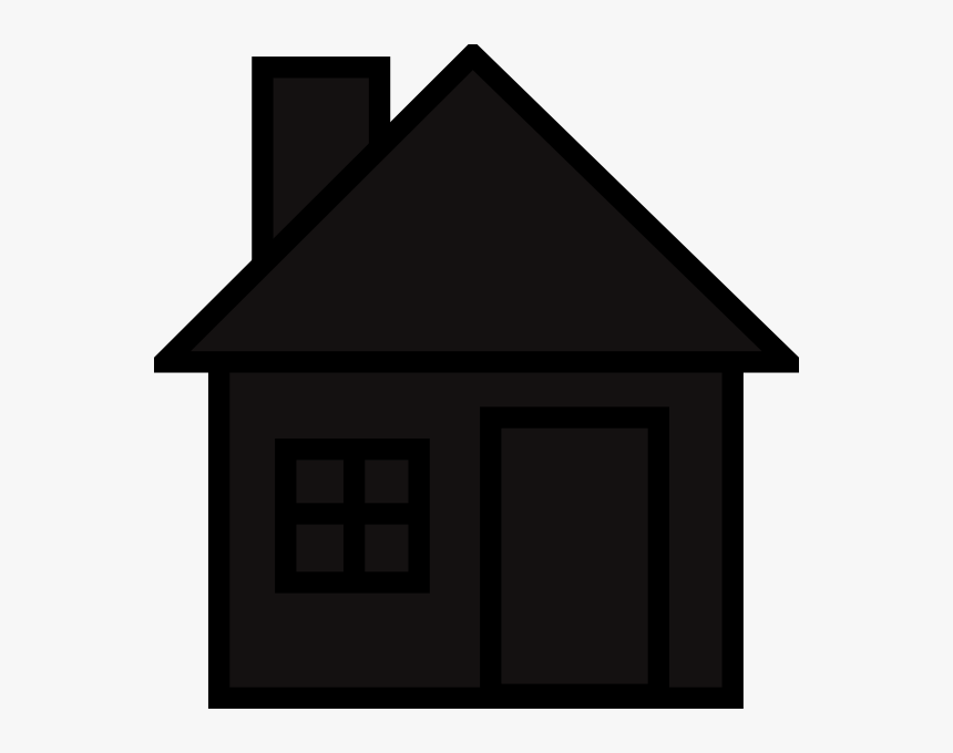 House Silhouette Clip Art At Clker, HD Png Download