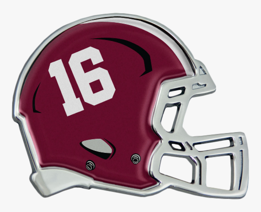 University Of Alabama Crimson Tide Chrome Helmet Auto - Helmet, HD Png Download