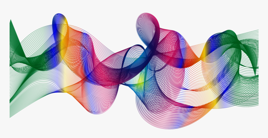 Awareness Ribbon Computer Icons Orange Ribbon Purple - Colorful Net Abstract, HD Png Download