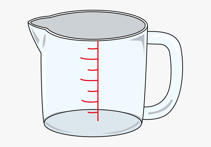 Cup Transparent Measurement - Mug, HD Png Download