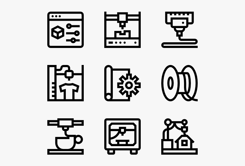 3d Printing - Retail Icon Free, HD Png Download