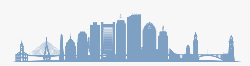 Boston Skyline Illustration - Boston, HD Png Download