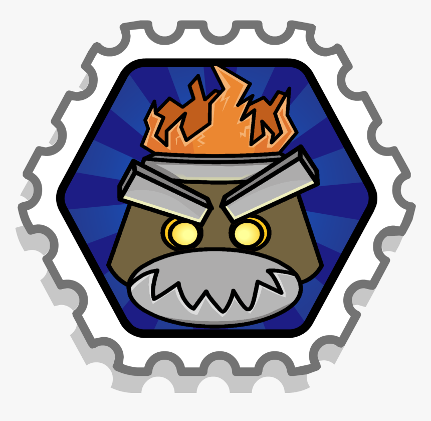 True Shadow Ninja Stamp - Club Penguin Cart Surfer, HD Png Download