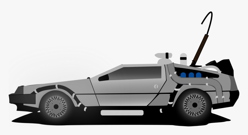Car Delorean Clipart By Raulxav - Back To The Future Delorean Png, Transparent Png