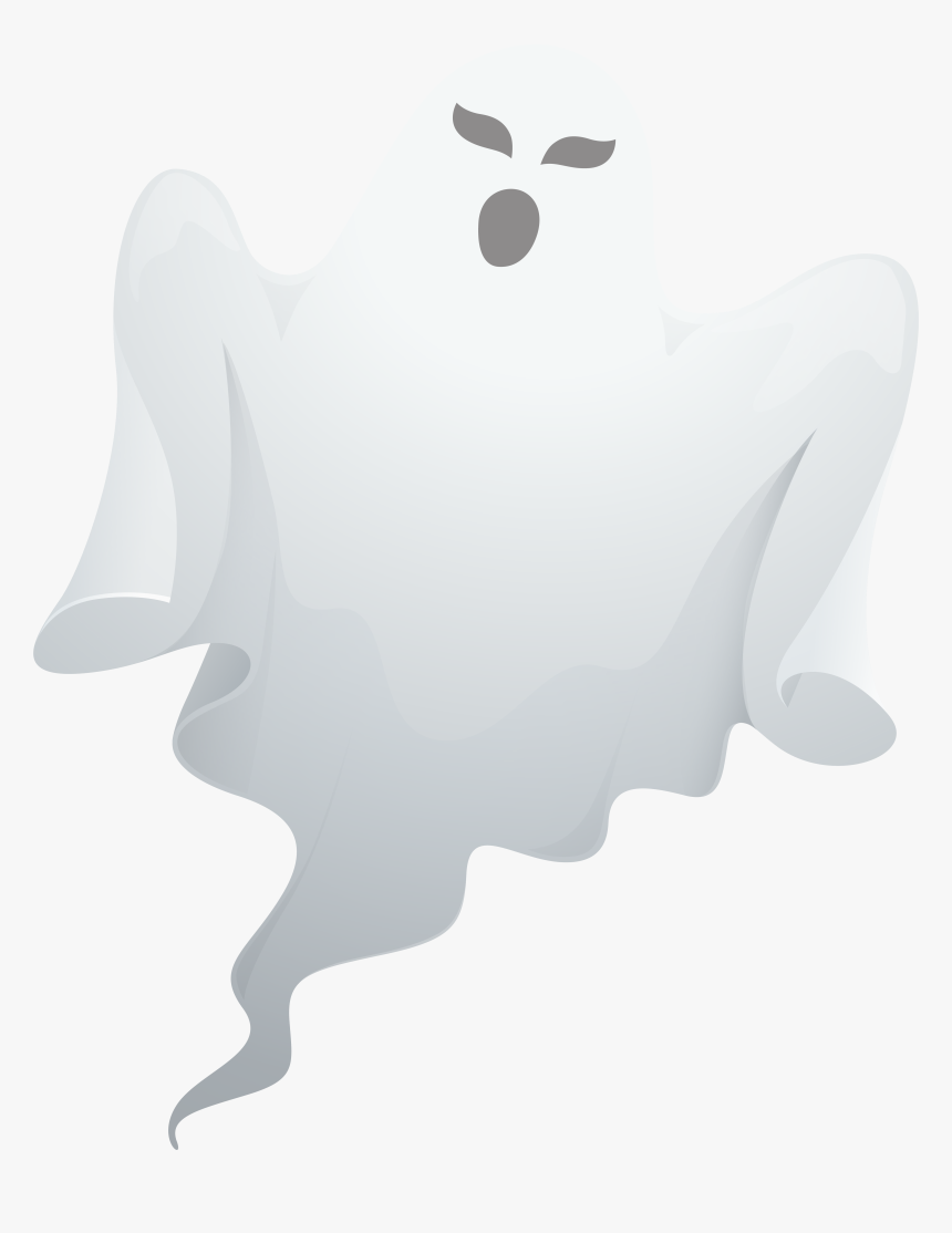 Ghost Clipart Transparent - Transparent Background Ghost Png, Png Download