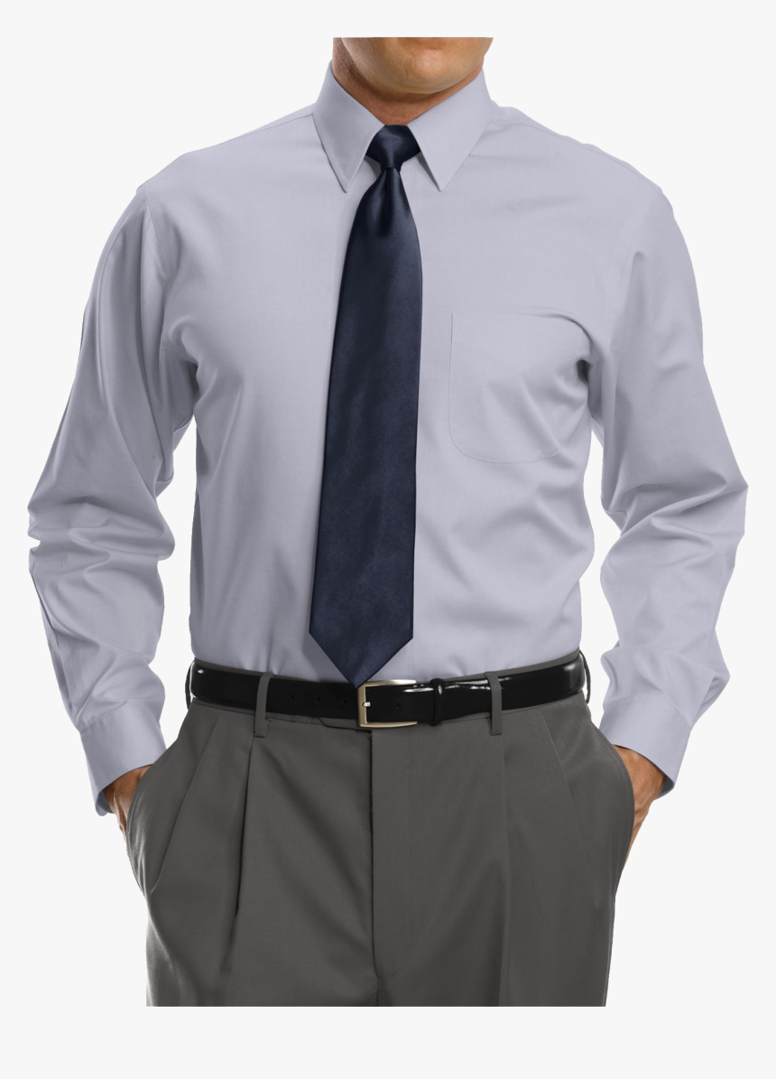 Point Collar Dress Shirt Png Image - Formals Png, Transparent Png