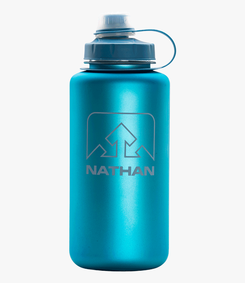 Bigshot 1 Liter Hydration Bottle 
 Class - Nathan 1 Liter Water Bottle Blue, HD Png Download