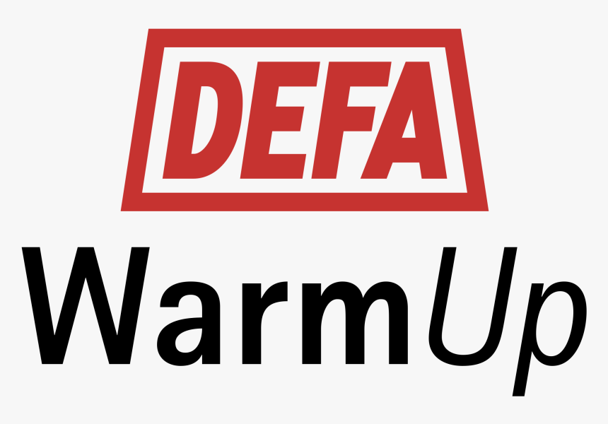 Defa Warmup Logo Png Transparent - Defa, Png Download