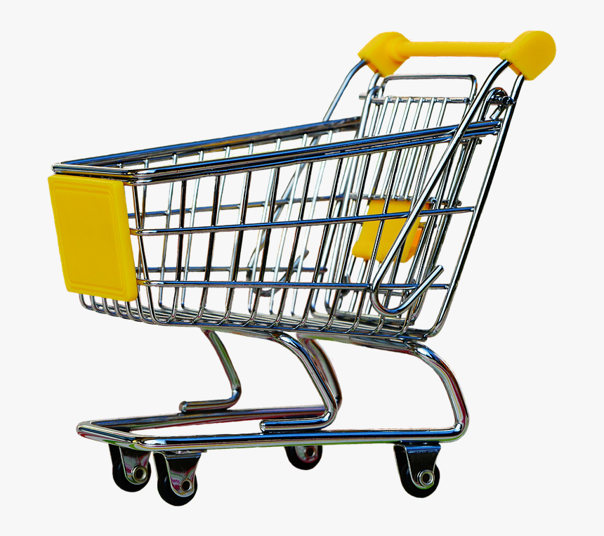 Transparent Cart - Shopping Cart Isolated, HD Png Download