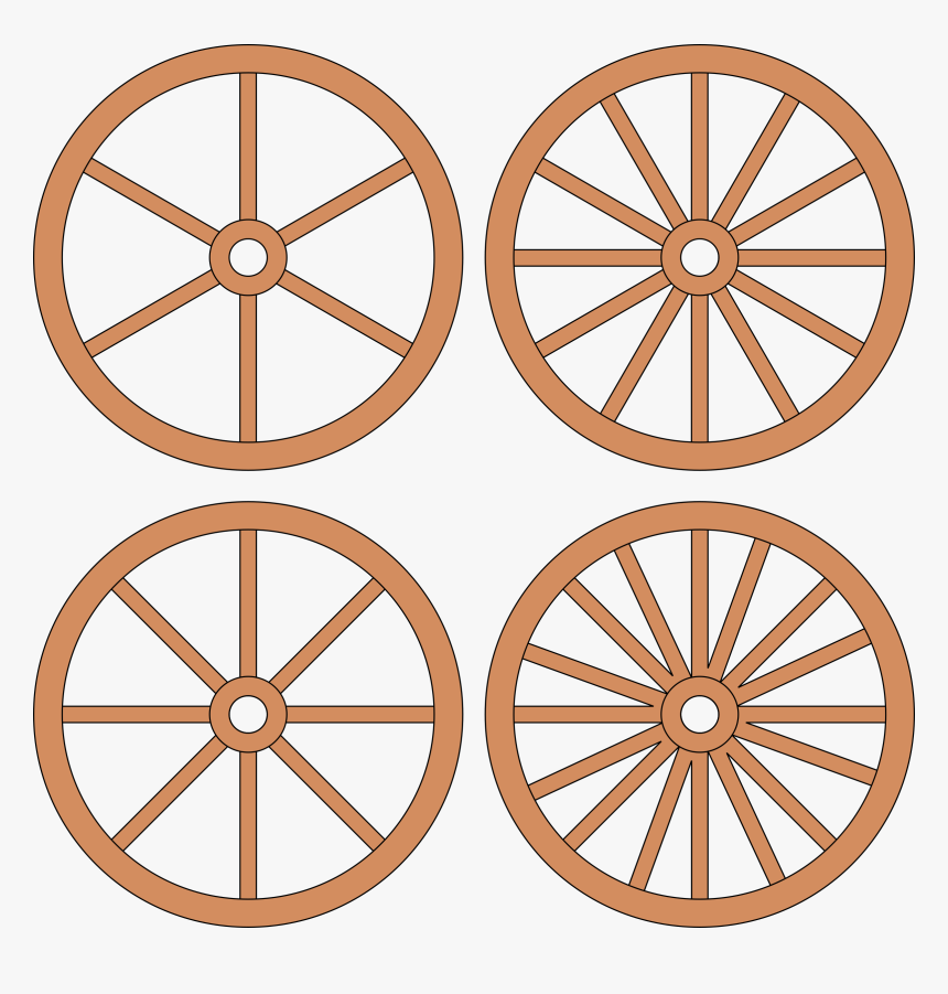 Cart Or Wagon Wheels Clip Arts, HD Png Download