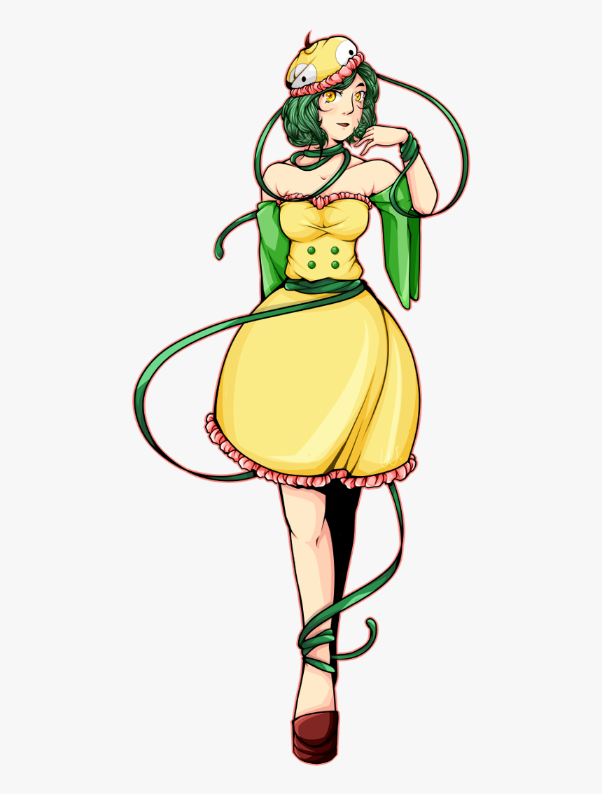 “ Weepinbell Gijinka ~
” - Cartoon, HD Png Download