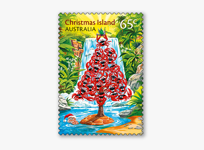 Christmas Island Postage Stamp, HD Png Download