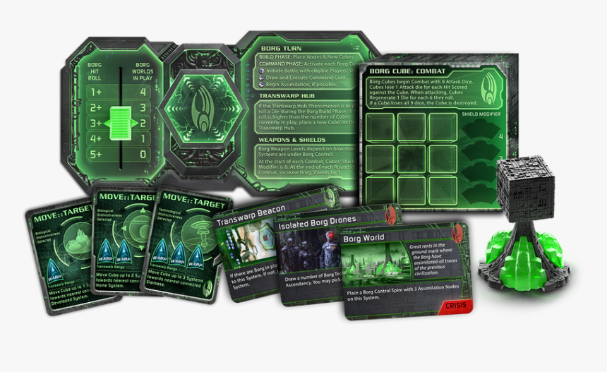 Star Trek Ascendancy Borg, HD Png Download