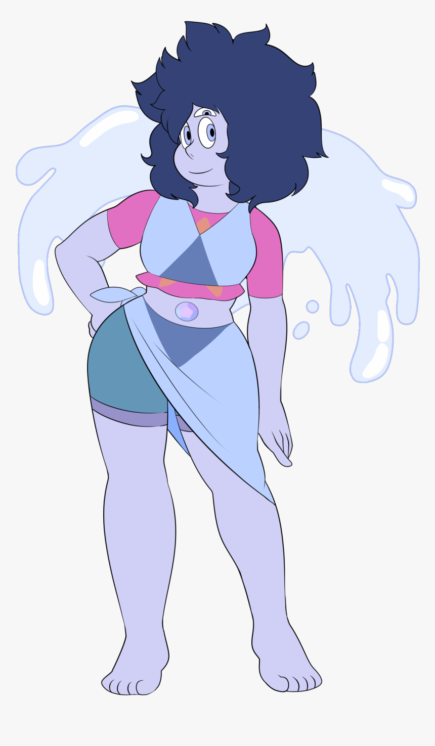 Steven Universe Steven And Lapis Fusion Hd Png Download Transparent