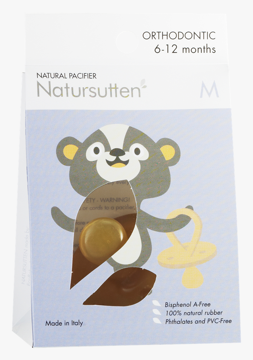 Natursutten Orthodontic Pacifier, HD Png Download