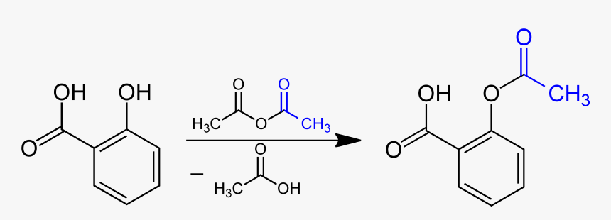 Aspirin Synthesis V , Png Download - All Isomers Of Pentanal, Transparent Png