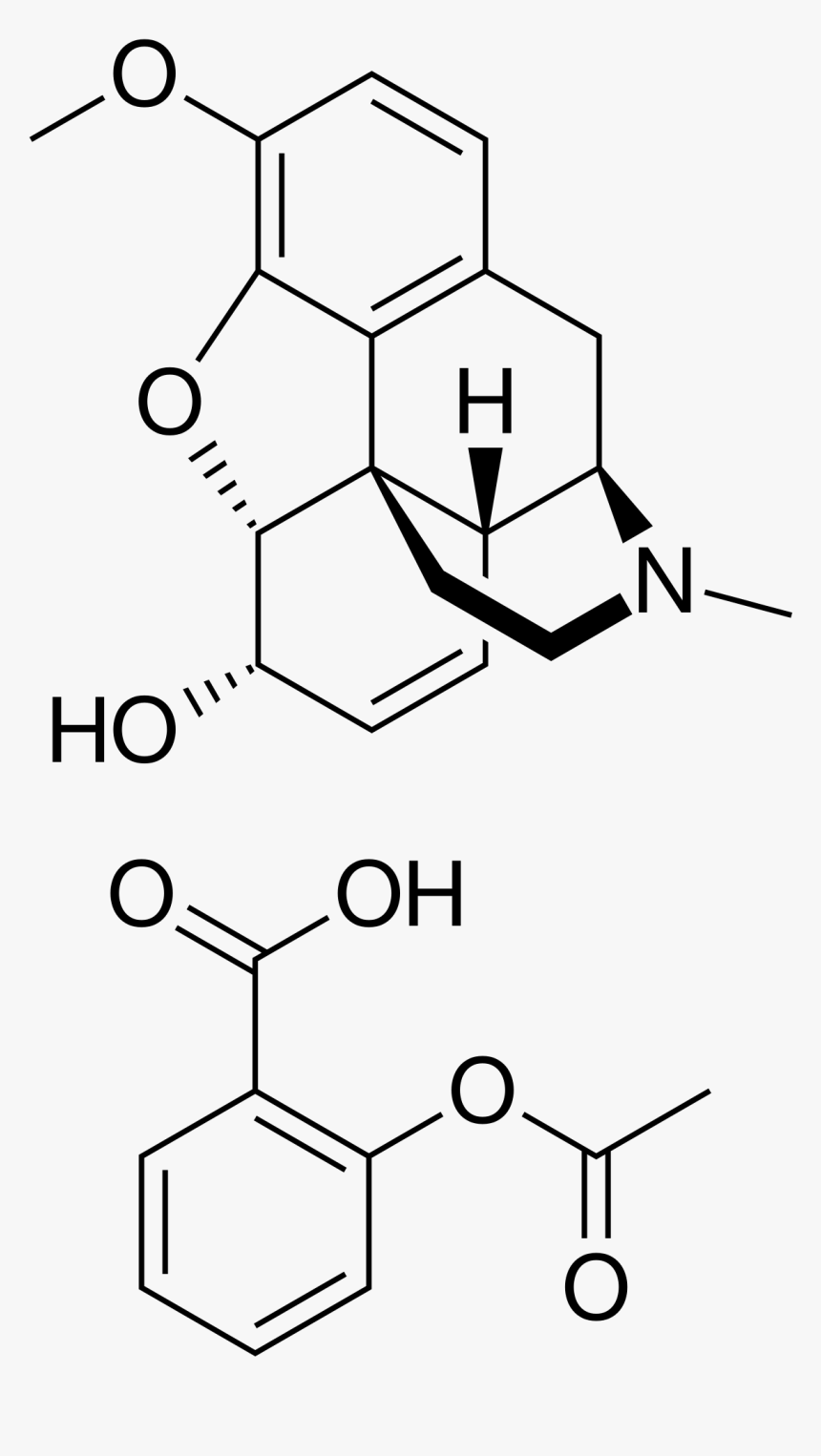 Opioid Structure, HD Png Download