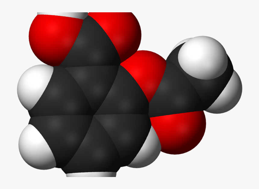 Molécule D Acide Acétylsalicylique, HD Png Download