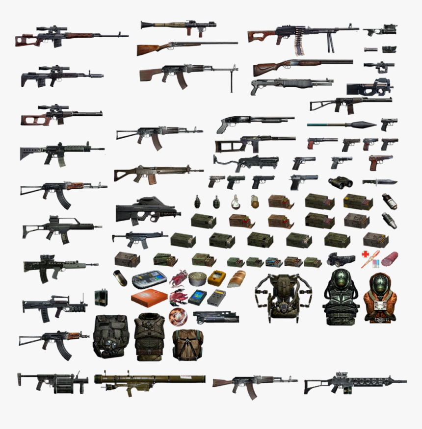 Call Of Chernobyl Weapons, HD Png Download