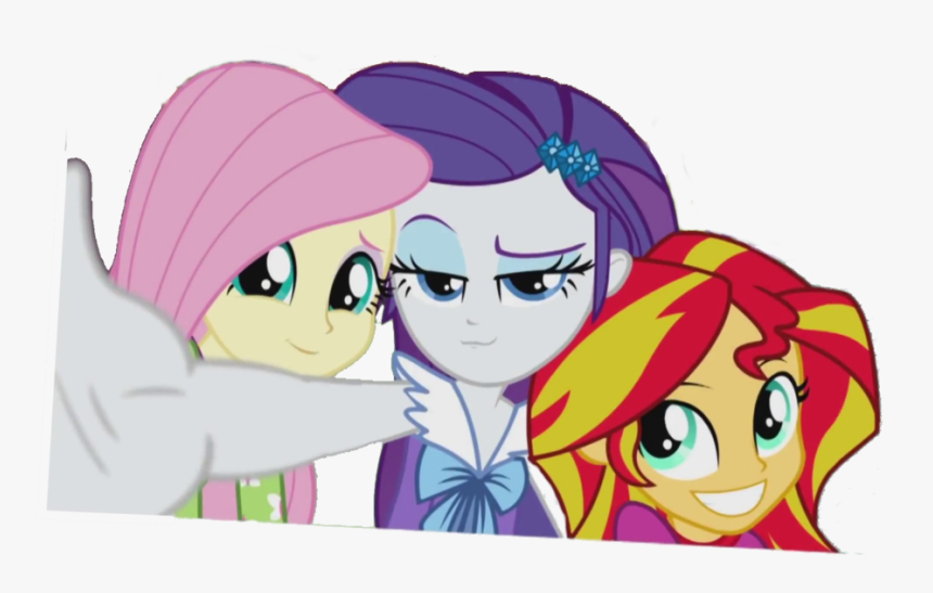 Eg Rainbow Rocks Lemme Take A Selfie - My Little Pony Equestria Girls Selfie, HD Png Download