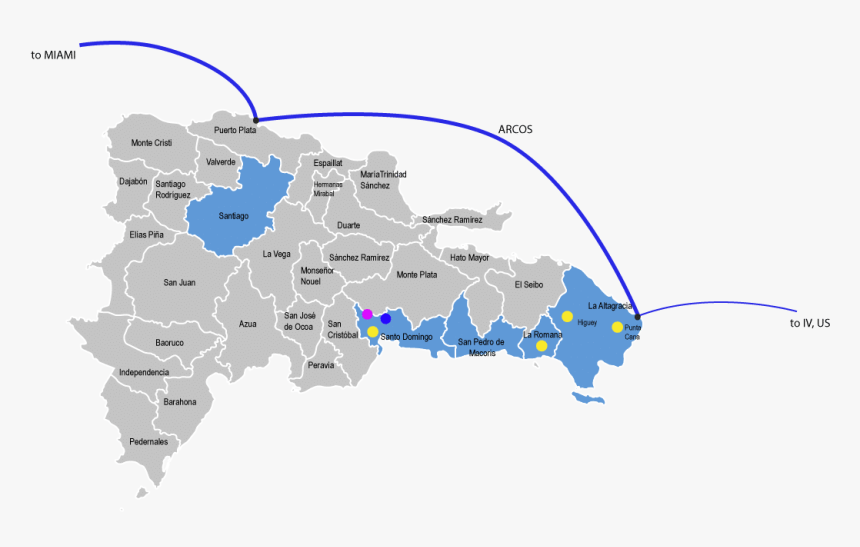 Maparepdominicana, HD Png Download