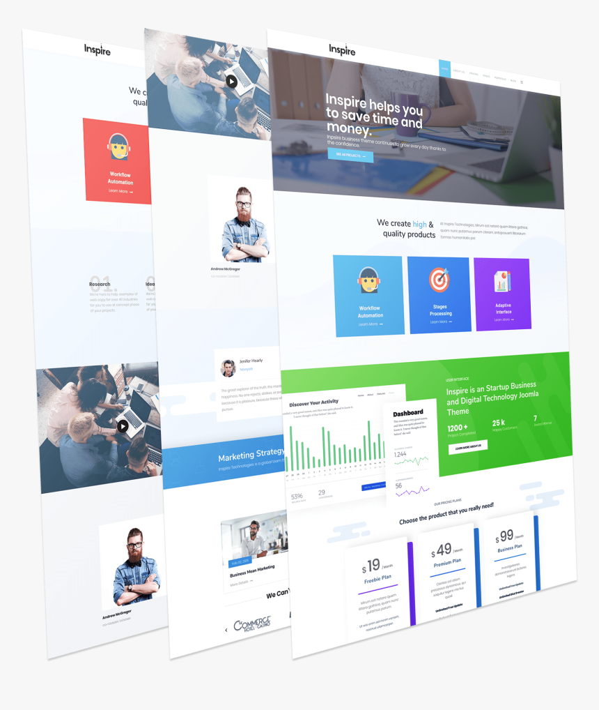 Startup Business - Creative Web Design Templates Png, Transparent Png
