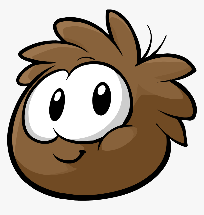 Club Penguin Puffle Marron, HD Png Download