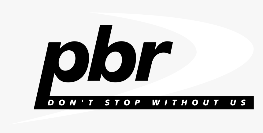 Pbr Logo Black And White - Graphics, HD Png Download