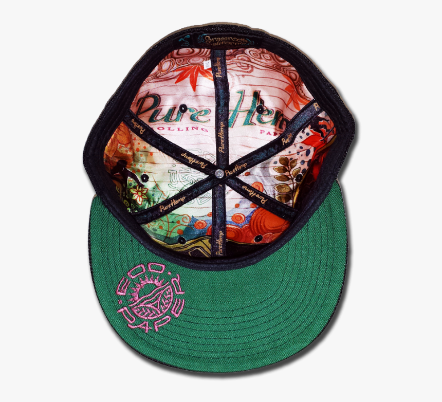 Pure Hemp Grassroots 6 Panel Fitted Hat - Baseball Cap, HD Png Download