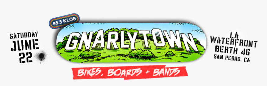 Gnarlytown - Surfing, HD Png Download