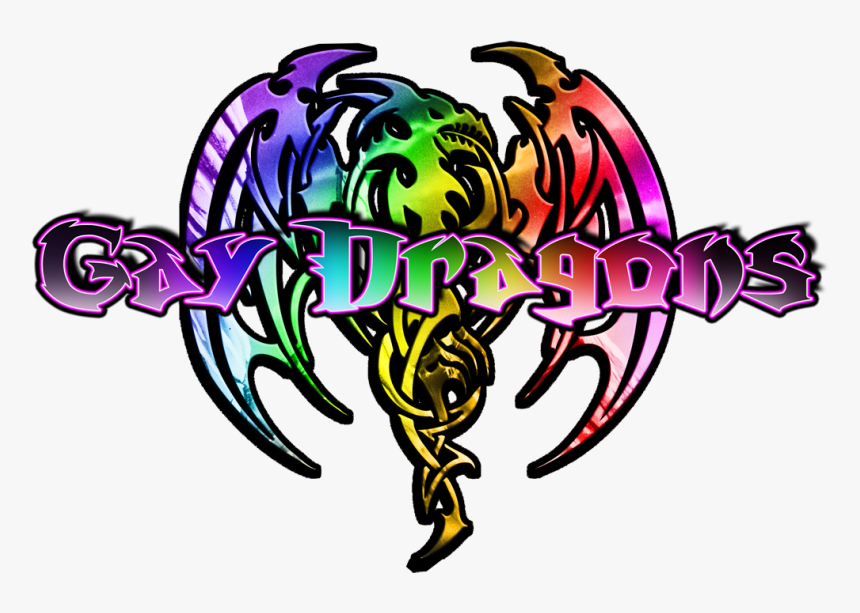 Gay Dragons Logo, Id Size - Dragon, HD Png Download