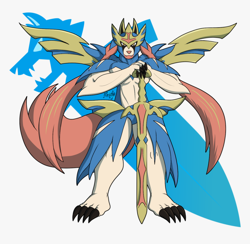 Master Of The Sword - Furry Pokemon Sword Fanart, HD Png Download