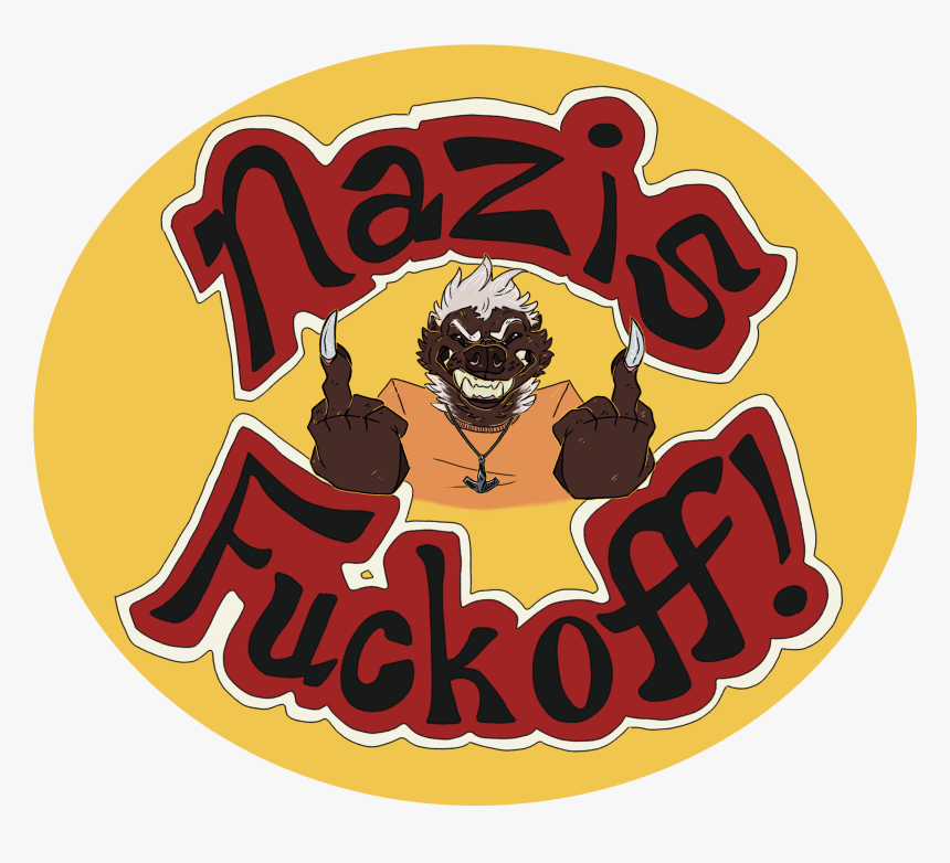 [old Art] Panic Antifa Badge - Illustration, HD Png Download