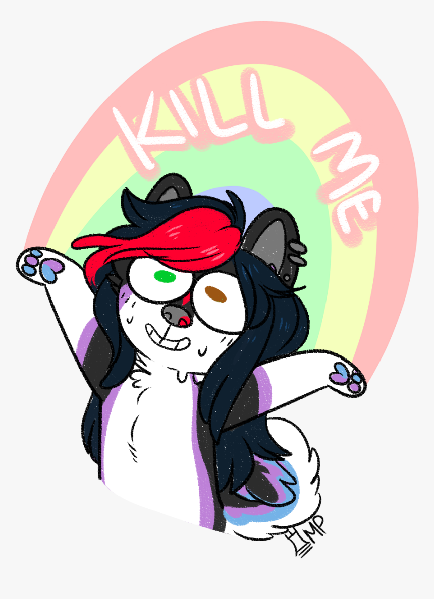 - 3 - 3 - 3 Kill Me - 3 - 3 - - Cartoon, HD Png Download