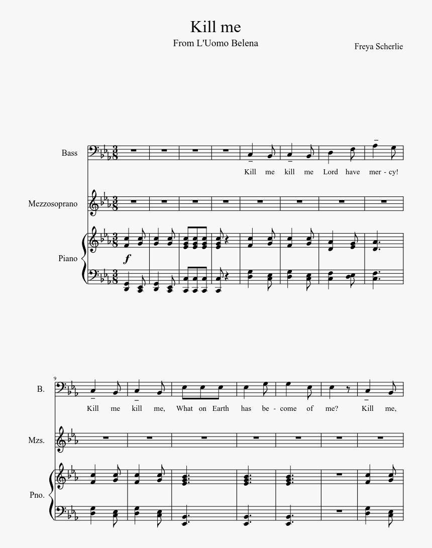 Massenet Elegie Cello Voice Piano, HD Png Download