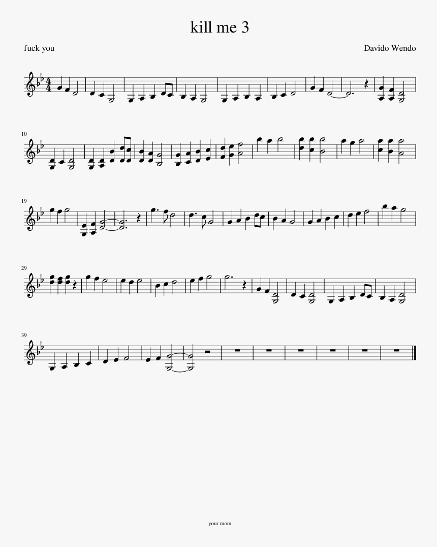 Out Of Nowhere Lead Sheet, HD Png Download