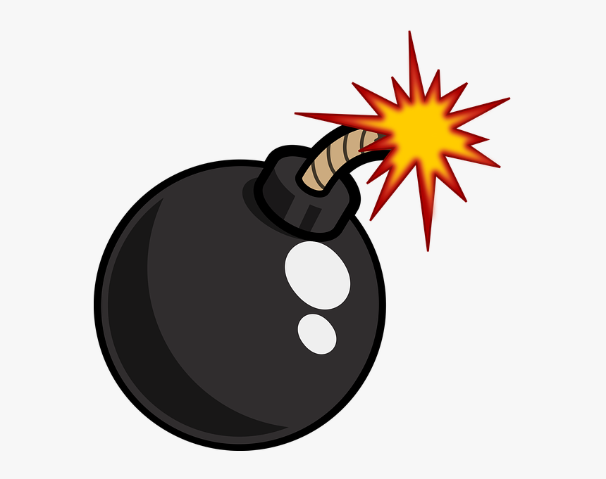 Explosion Clipart Blast Off - Bomb Png, Transparent Png