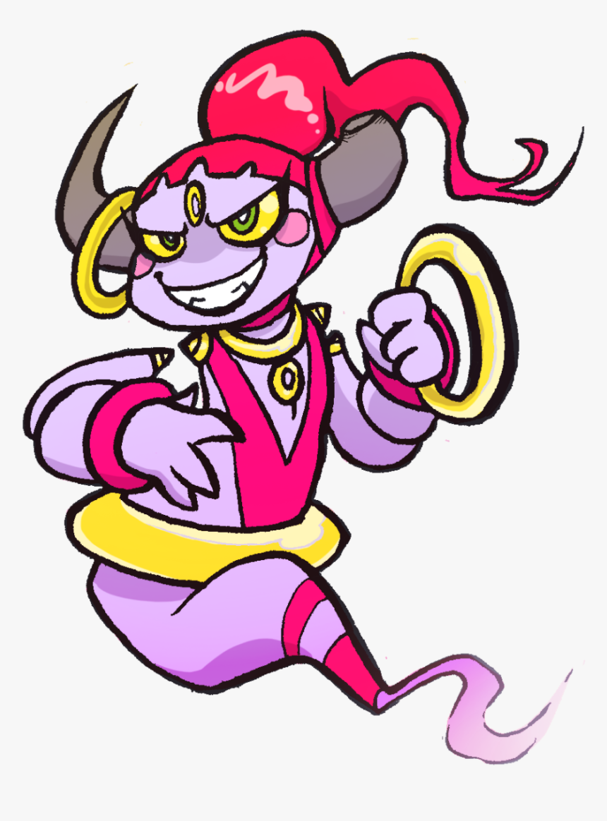 A Transparent Spoopy Hoopa - Cartoon, HD Png Download