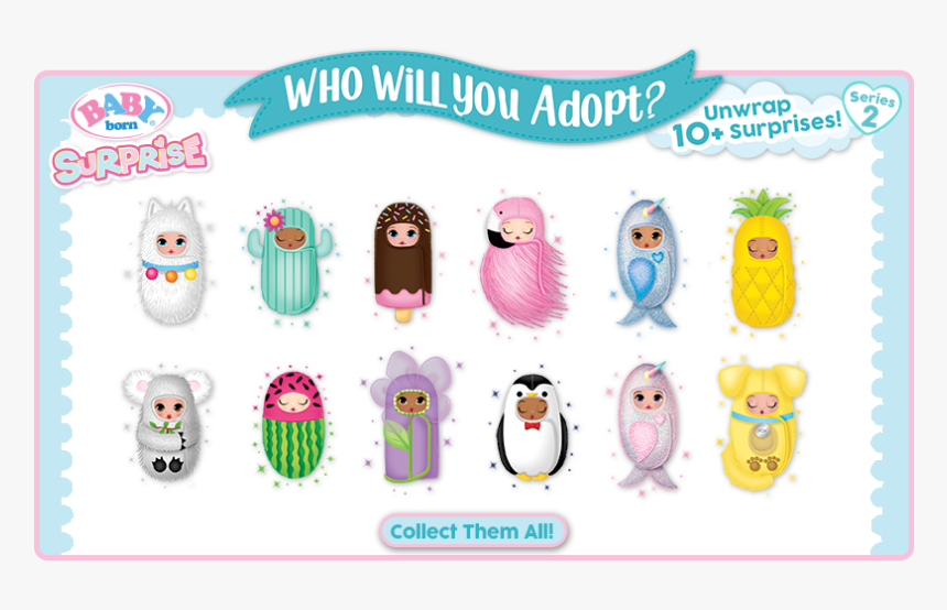 Baby Born Series 2, HD Png Download