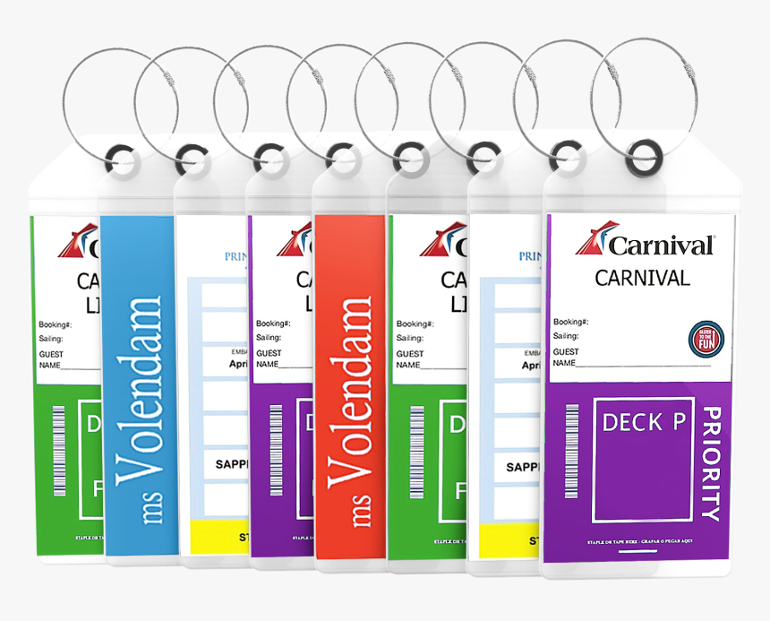 Highwind Cruise Tags Luggage Etag Holders Zip Seal, HD Png Download