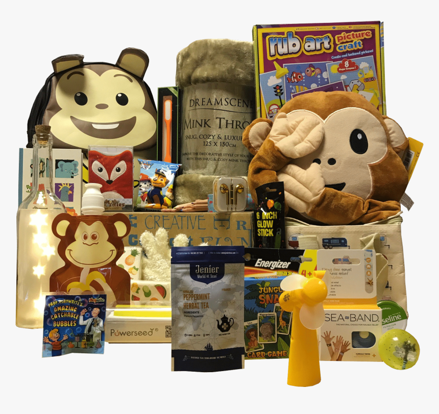 Childhood Cancer Gift Box - Stuffed Toy, HD Png Download