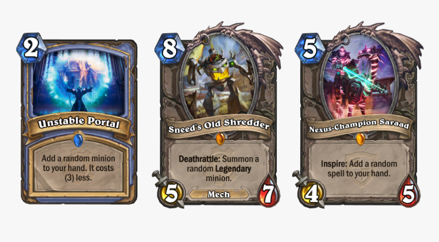 Hearthstone Nexus Champion Saraad, HD Png Download