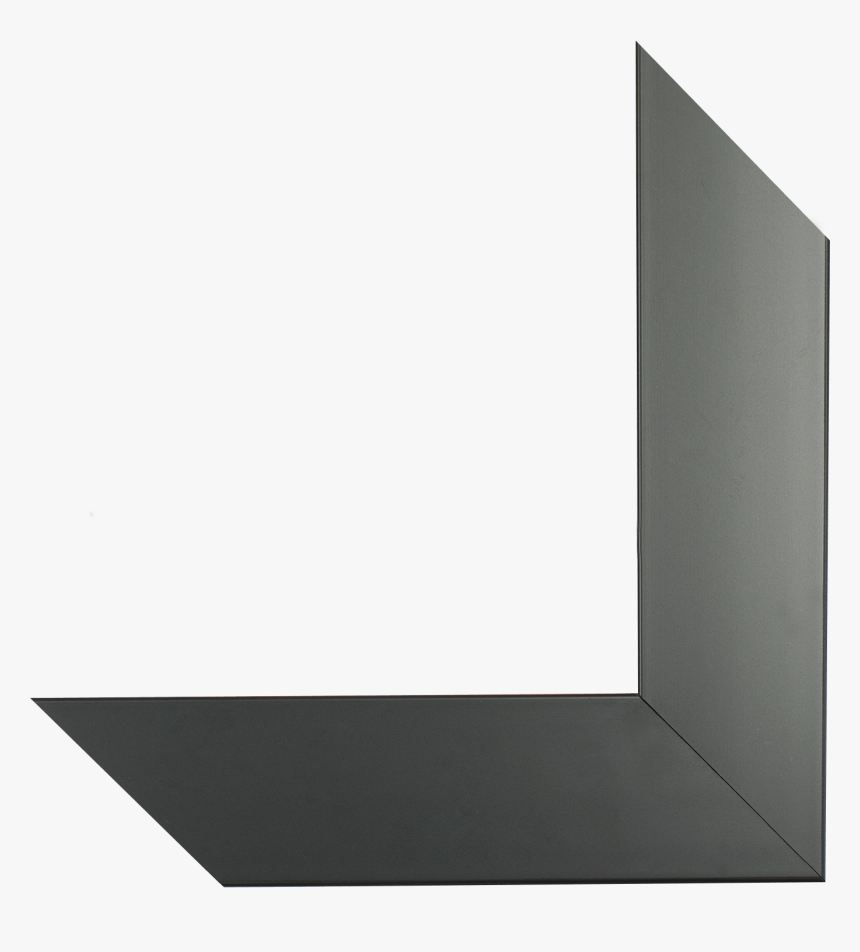 Satin Black Mirror Frame - Paper, HD Png Download