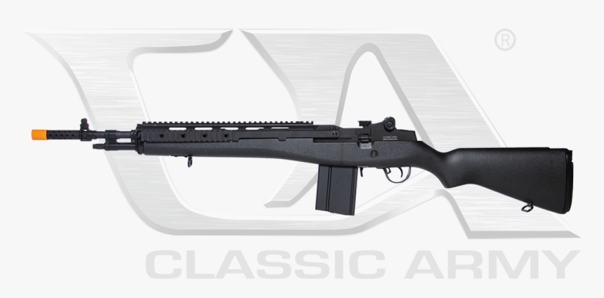 Classic Army Full Metal M14 Scout Aeg Airsoft Rifle - Airsoft Gun Automatic, HD Png Download