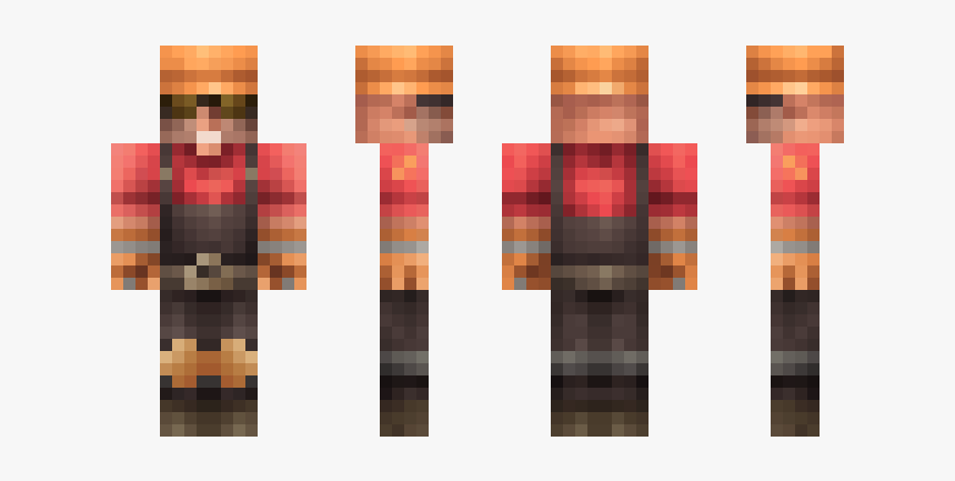 Team Fortress Skin De Sniper Minecraft, HD Png Download