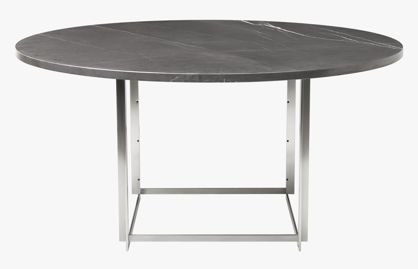Fritz Hansen Pk 54 Poul Kjaerholm Table With Black - Outdoor Table, HD Png Download