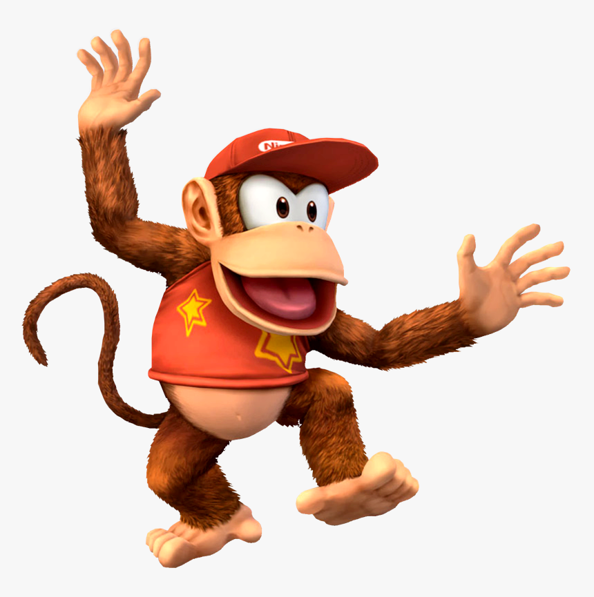 Super Smash Bros Diddy Kong Png, Transparent Png