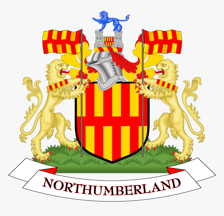 Coat Of Arms Of Northumberland County Council - Northumberland Coat Of Arms, HD Png Download